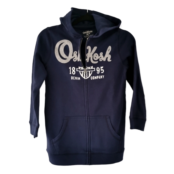 Kids Oshkosh longsleeve hoody zipped up - Picture 1 of 6